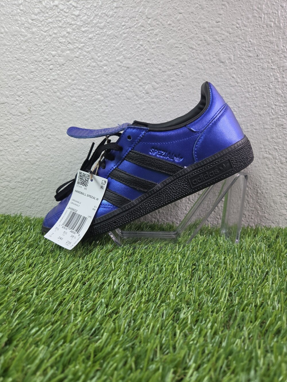 Size 7 - adidas Handball Spezial LT Lucid Blue Black Women's